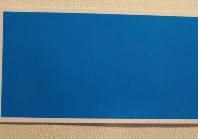 синяя бумажка с защитной пленкой