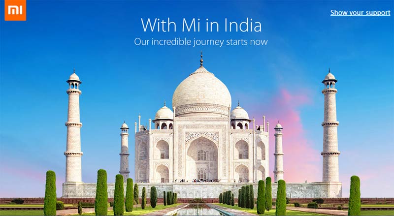 Xiaomi в Индии