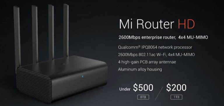 CES: Mi Router HD, Xiaomi MiTV 4, Xiaomi Mi 